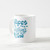 Ik hoop dat alles in orde is koffiemok (Voorkant links)