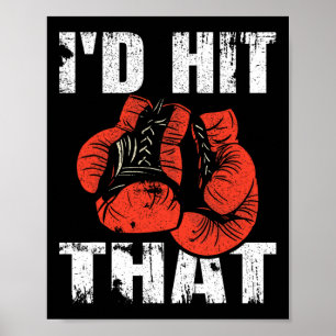 Ik hoop dat boxing poster
