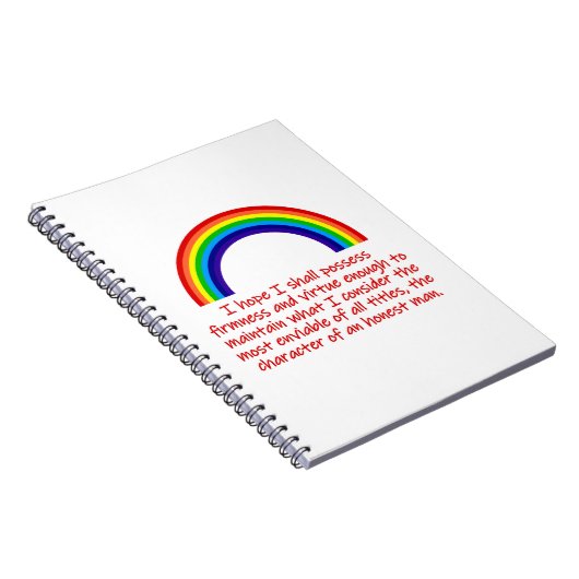 Ik hoop dat ik het zal hebben notitieboek (Rechterzijde)