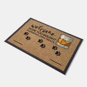 Ik hoop dat je Bourbons en Dog-behandelingen hebt  Deurmat (Schuin)