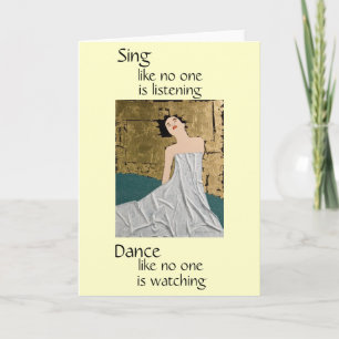 Ik hoop dat je dans kaart