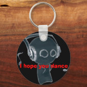 Ik hoop dat je dans sleutelhanger (Voorkant)