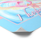 Ik hoop dat je dansdruk maakt (11 x 14) poster (Hoek)