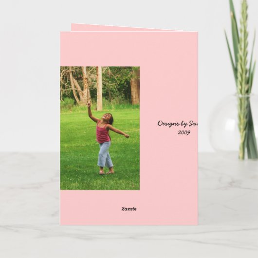 Ik hoop dat je danst... kaart (Achterkant)