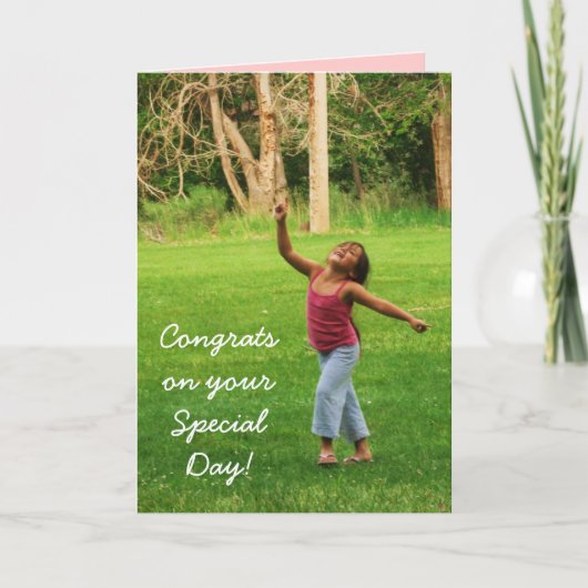 Ik hoop dat je danst... kaart (Voorkant)