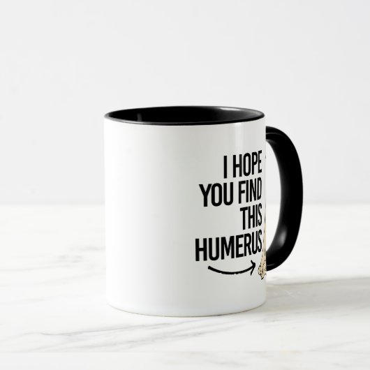 Ik hoop dat je deze Humerus vindt - Pro-Science - Mok (Voorkant rechts)