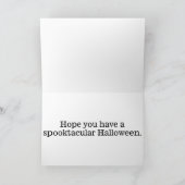 Ik hoop dat je een fijne Halloween hebt Kaart (Binnen)