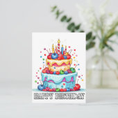 Ik hoop dat je een fijne verjaardag hebt briefkaart (Staand voorkant)