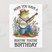 Ik hoop dat je een Rootin' Tootin' verjaardagskikk Briefkaart (Voorkant)