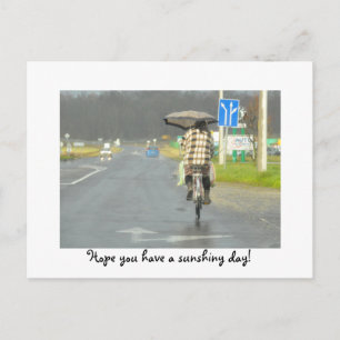 Ik hoop dat je een zonnige dag hebt! Hongarije 200 Briefkaart