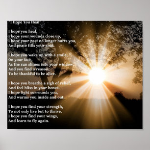 "Ik hoop dat je het Poster hoort"