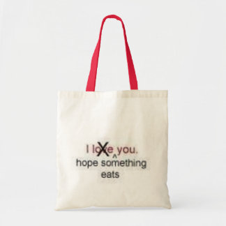 Ik hoop dat je iets eet tote bag