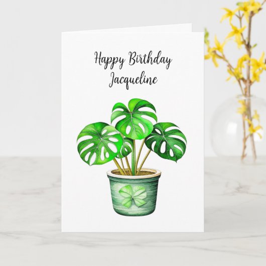 Ik hoop dat je Plant ongelofelijk is Kaart (Gele Bloem)