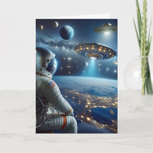 Ik hoop dat je verjaardag uit deze wereld is kaart (Voorkant)