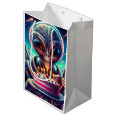 Ik hoop dat je verjaardag uit deze wereld is | Vre Medium Cadeauzakje (Voorkant Gekanteld)