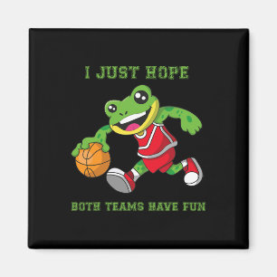 Ik hoop gewoon dat beide teams plezier hebben magneet