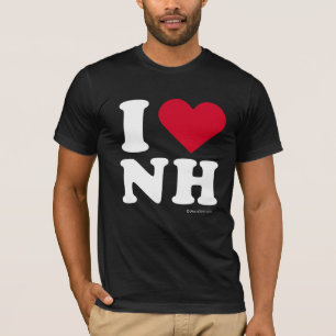 "IK HOOP NH" "IK HOOP VAN NIEUWE HAMPSHIRE" T-SHIRT