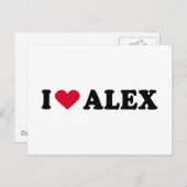 IK HOOP VAN ALEX BRIEFKAART (Voorkant / Achterkant)