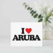 IK HOOP VAN ARUBA BRIEFKAART (Staand voorkant)