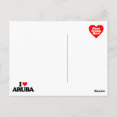 IK HOOP VAN ARUBA BRIEFKAART (Achterkant)