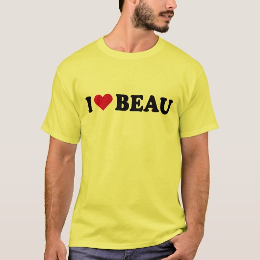 IK HOOP VAN BEAU T-SHIRT (Voorkant)
