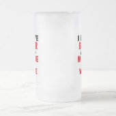 IK HOOP VAN BEER EN MIJN VROUW MATGLAS BIERPUL (Center)