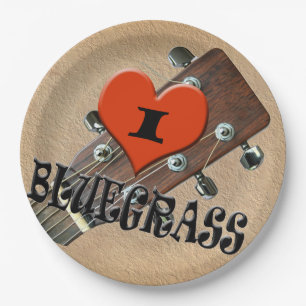 IK HOOP VAN BLUEGRASS PAPIEREN BORDJE