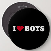 IK HOOP VAN BOYS RONDE BUTTON 6,0 CM (Voorkant /achterkant)
