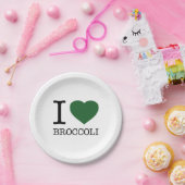 IK HOOP VAN BROCCOLI PAPIEREN BORDJE (Feest)