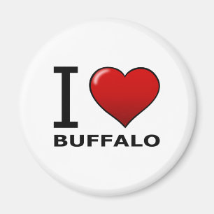 IK HOOP VAN BUFFALO, NIEUW-YORK MAGNEET