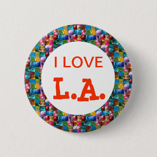 IK HOOP VAN CALIFORNIA RONDE BUTTON 5,7 CM