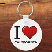 IK HOOP VAN CALIFORNIA SLEUTELHANGER (Voorkant)