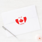 IK HOOP VAN CANADA HART STICKER (Envelop)