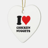 IK HOOP VAN CHICKEN NUGGGETS KERAMISCH ORNAMENT (Links)