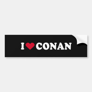 IK HOOP VAN CONAN BUMPERSTICKER