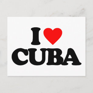 IK HOOP VAN CUBA BRIEFKAART