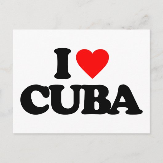 IK HOOP VAN CUBA BRIEFKAART (Voorkant)