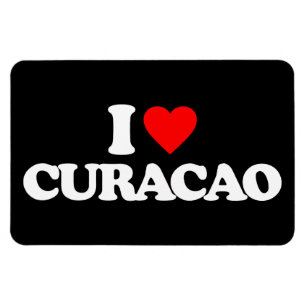 IK HOOP VAN CURACAO MAGNEET