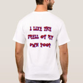 IK HOOP VAN DE SMEL VAN MIJN EIGEN POOP T-SHIRT (Achterkant)