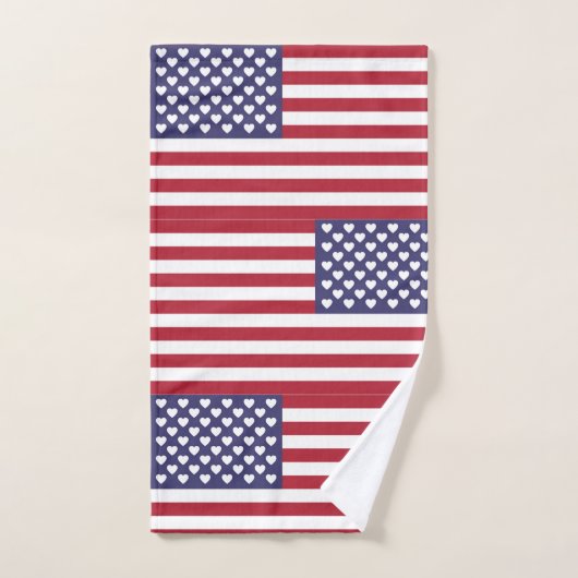IK HOOP VAN DE VERENIGDE STATEN VAN AMERIKA BAD HANDDOEK (Handdoek)