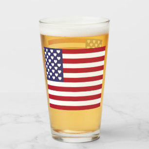IK HOOP VAN DE VERENIGDE STATEN VAN AMERIKA GLAS