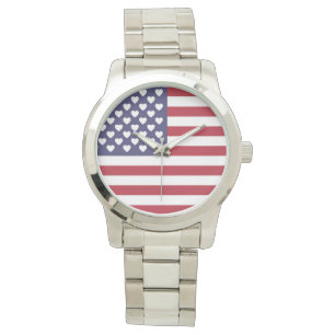 IK HOOP VAN DE VERENIGDE STATEN VAN AMERIKA HORLOGE