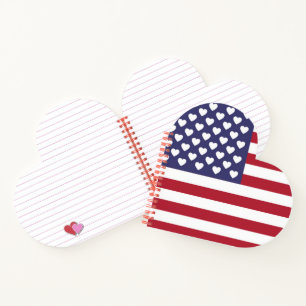 IK HOOP VAN DE VERENIGDE STATEN VAN AMERIKA NOTITIEBOEK