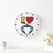 IK HOOP VAN DIAPERS GROTE KLOK (Huis)