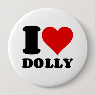 IK HOOP VAN DOLLY RONDE BUTTON 4,0 CM