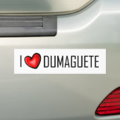 IK HOOP VAN DUMAGUETE BUMPERSTICKER (Op auto)