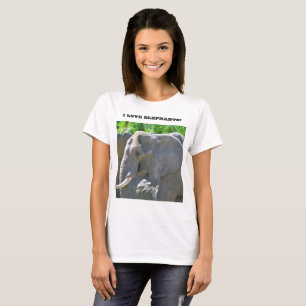 IK HOOP VAN ELEPHANTS! t-shirt