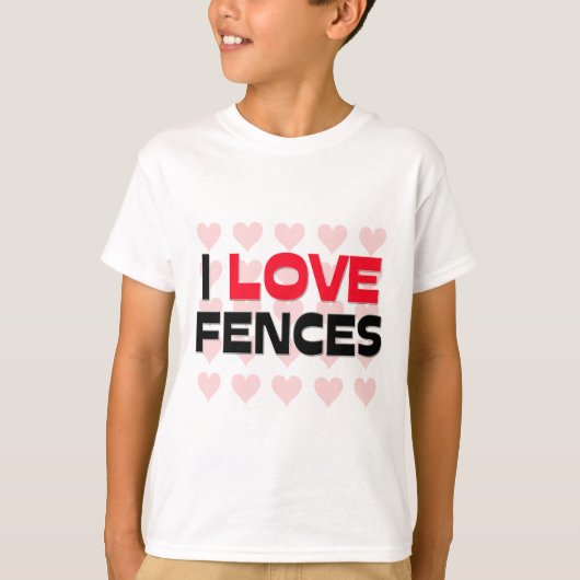 IK HOOP VAN FENCES T-SHIRT (Voorkant)