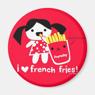 IK HOOP VAN FRANSE VRIJ MAGNET MAGNEET
