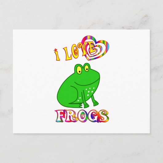 IK HOOP VAN FROGS BRIEFKAART (Voorkant)
